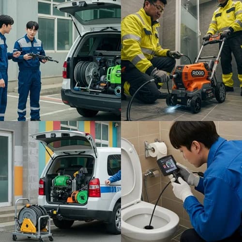 진건읍 변기 막힘 상가 변기