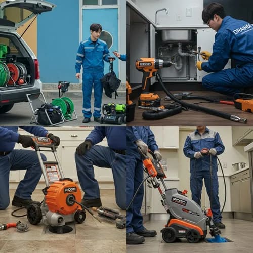 도농동 변기 막힘 부속품 교체