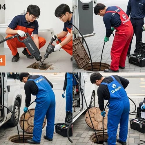 조안면 하수구 막힘 펜션 하수구