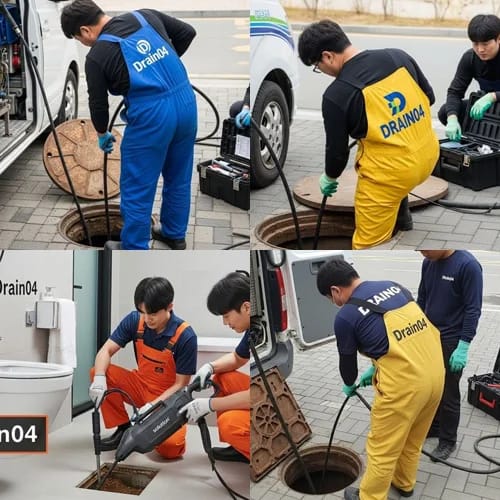 도농동 하수구 뚫음 긴급 출동