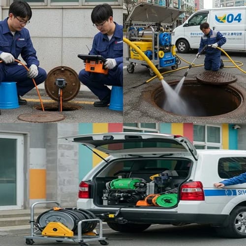 남양주시 배관 막힘 뚫음 내시경