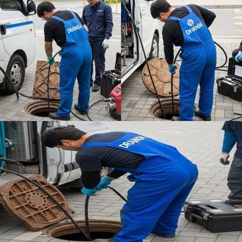 도농동 하수구 뚫음 긴급 출동