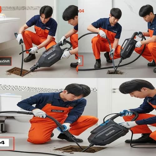 가운동 변기 막힘 단순 막힘