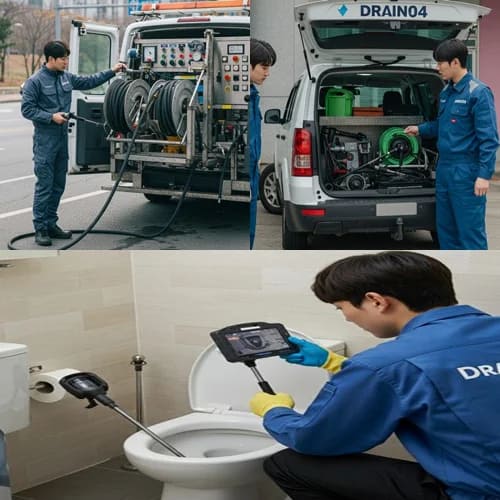 수동면 싱크대 막힘 고기집 배관