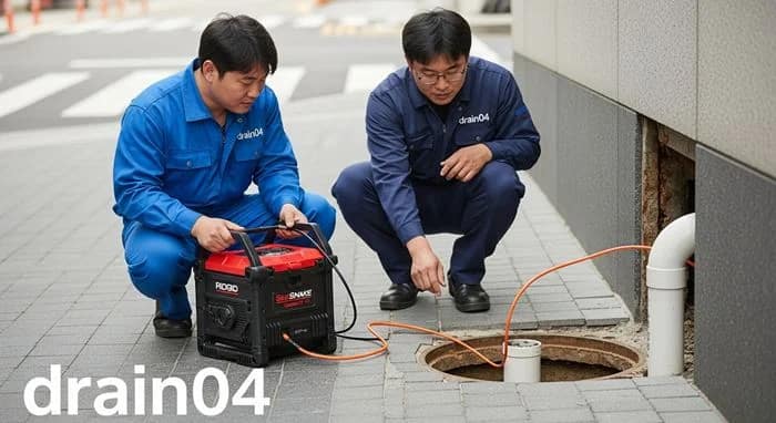 오남읍 오수관 배관 막힘 공장 오수관