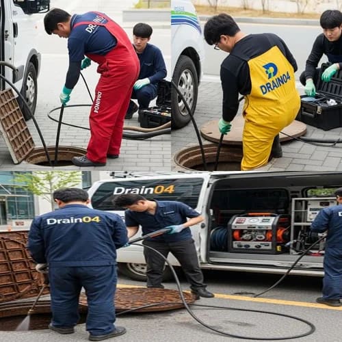 남양주양정동 고압세척 주택 배관