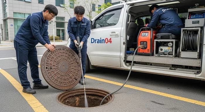 평내동 하수구막힘 먹자골목 배관