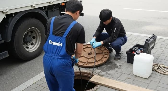 평내동 하수구막힘 먹자골목 배관