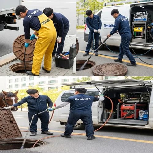 남양주 금곡동 싱크대 막혔을때 식당