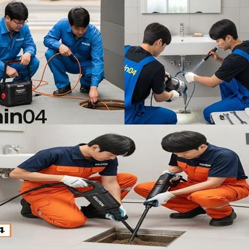 수동면 고압세척 펜션 배관
