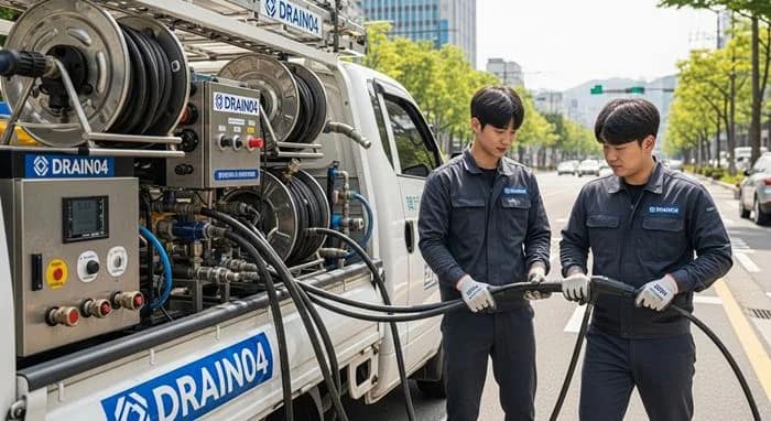 남양주양정동 하수구막힘 마을 배관