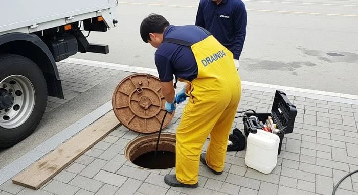 삼패동 싱크대 막혔을때 식당 주방
