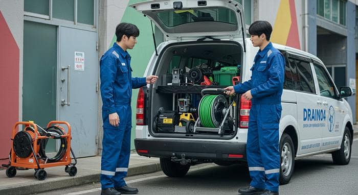 분당구 변기막힘 화장실 오수관 뚫음
