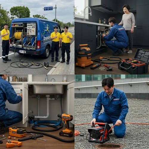 분당 싱크대 뚫음 배관 막힘 막힌 속까지 후련하게
