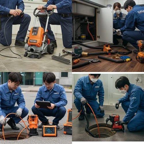 구미동 싱크대막힘 역류 시원하게 뚫어 드릴게요
