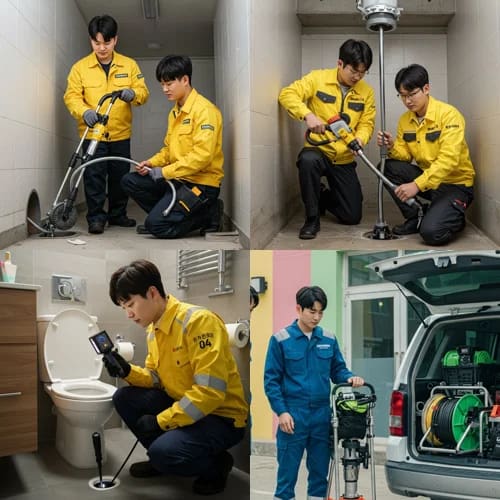 분당 고압세척 하수구 신속한 출동으로 해결